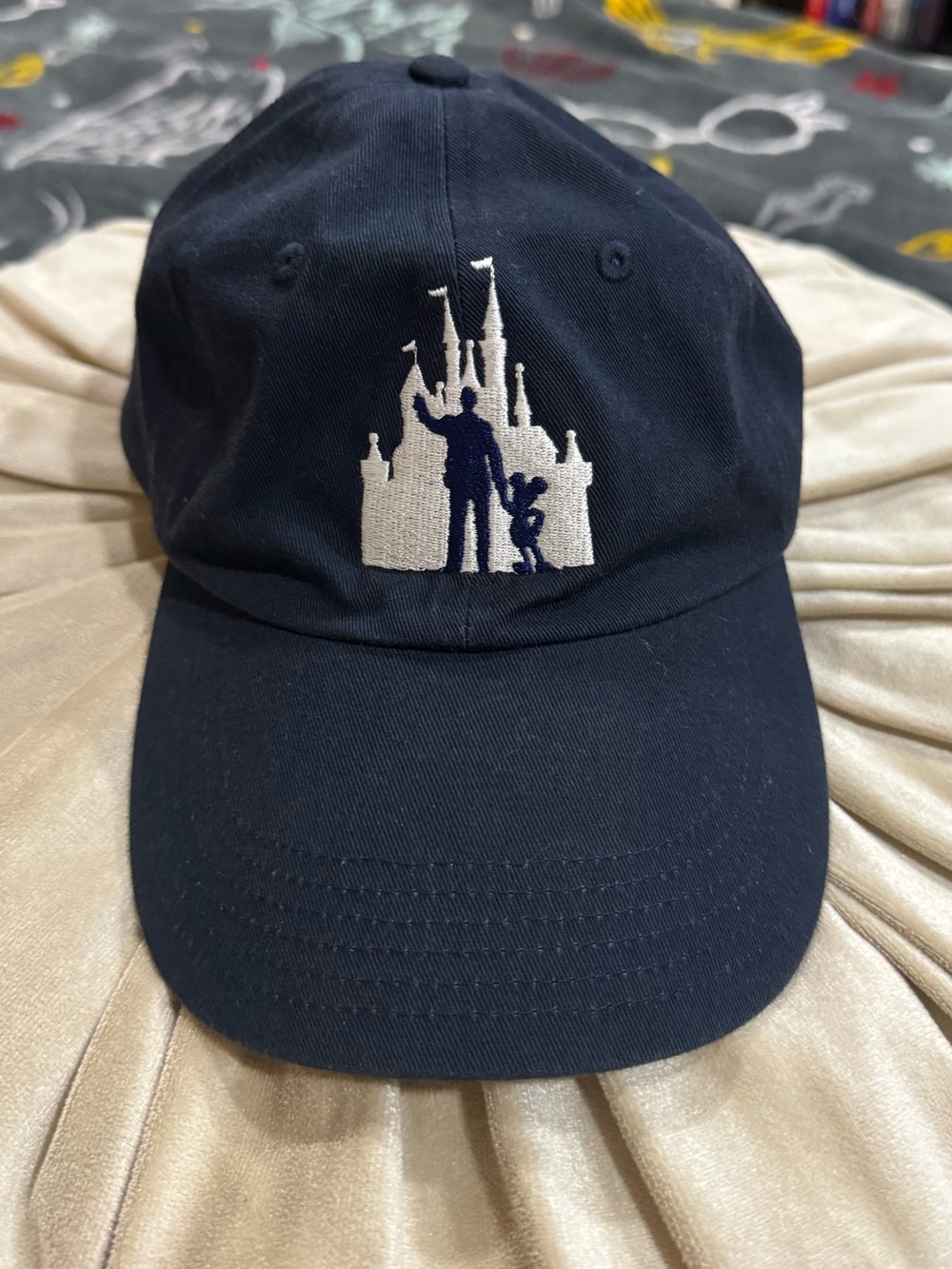 Disney Mickey and Walt Embroidered Baseball Cap